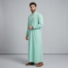 Designer Mint Green Thobe