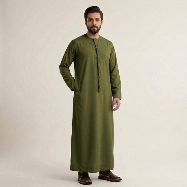 Emarati Olive Green Thobes
