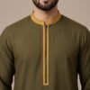 Omani Olive Green Thobe