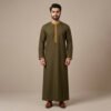 Omani Olive Green Thobe