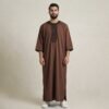 Premium Brown Moroccan Thobe Premium Brown Moroccan Thobe