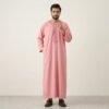 Rose Pink Moroccan Thobe