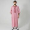 Traditional Pink Moroccan Thobe