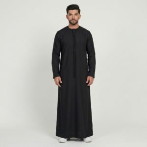 Classic Black men’s plus size jubba uk