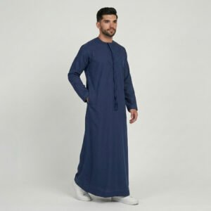 Executive Navy Blue men’s plus size jubba uk