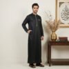 Modern Saudi Designer Silk Thobe for Men Modern Saudi Designer Silk Thobe for Men
