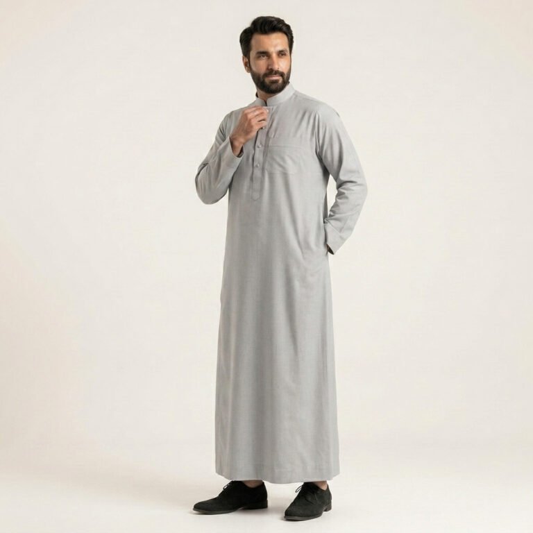 Classic Dove Grey wholesale thobes uk
