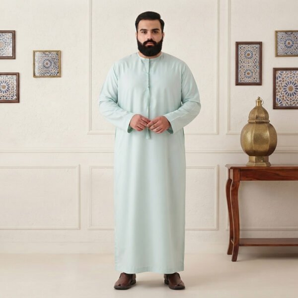 Cyan Men’s Emirate 6xl Thobe