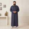 Dark Blue Omani Style 6xl men thobes