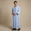 Ice Blue Men's Moroccan Thobe