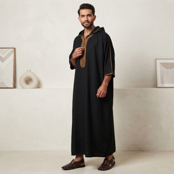 Islamic Hooded Moroccan Thobe