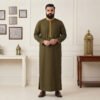 Omani Olive Green men thobes uk 6xl Omani Olive Green men thobes uk 6xl