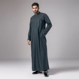 Mens-Black-Omani-Style-Thobe