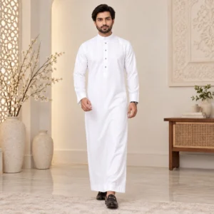 WhatsApp Image 2026-10-09 at 12.12.24 PM (1) Free White Arabic Thobe
